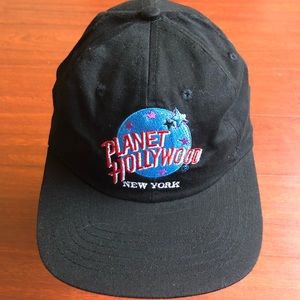 Planet Hollywood Black Collector Hat